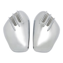 1 Paio di Coperture Laterali per Batteria per Motocicletta per Bonneville Bobber 1200 18-22 Copertura Carenatura Batteria A