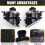 2pcs Front Bumper Fog Light Lamp with Wire for  Transporter Multivan Caravelle T5 T6 2010- 2015 7