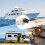 Solar Panel Double Hole Wire Cable Entry Gland Sealing Box Curved Cable Connector Waterproof for RV Caravan White 4