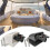 Solar Panel Double Hole Wire Cable Entry Gland Sealing Box Curved Cable Connector Waterproof for RV Caravan White 2