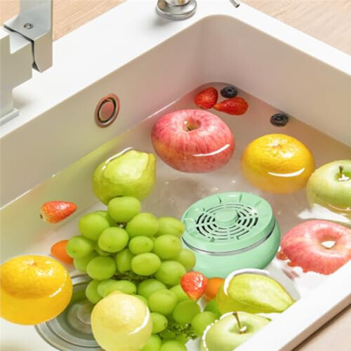 Electrolysis Fruit and Vegetable Cleaner - Advanced Deep Cleaning, USB Rechargeable, Compact Design for Home and Travel 1