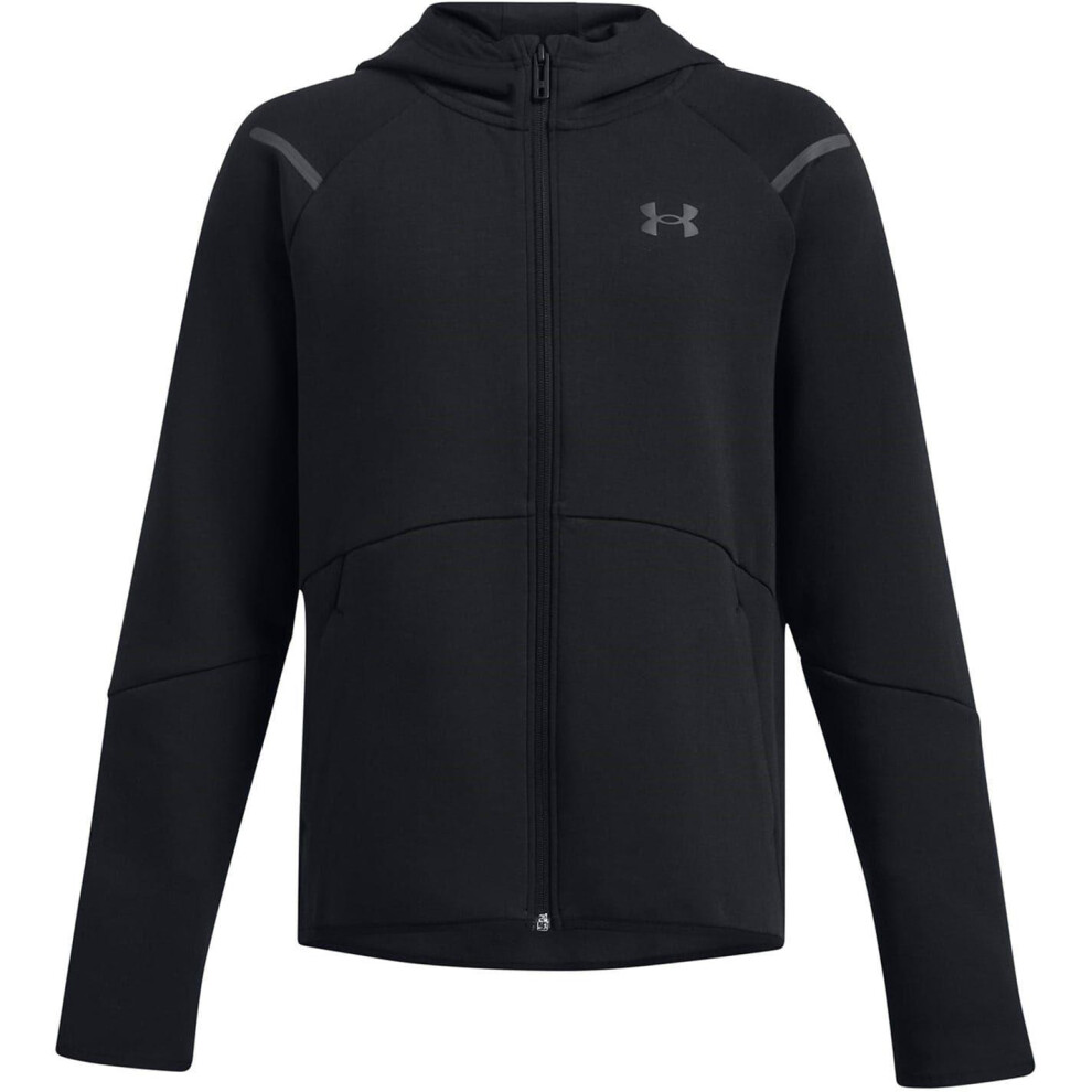 Under Armour (13 Years, Black) Boys Full Zip Hoodie