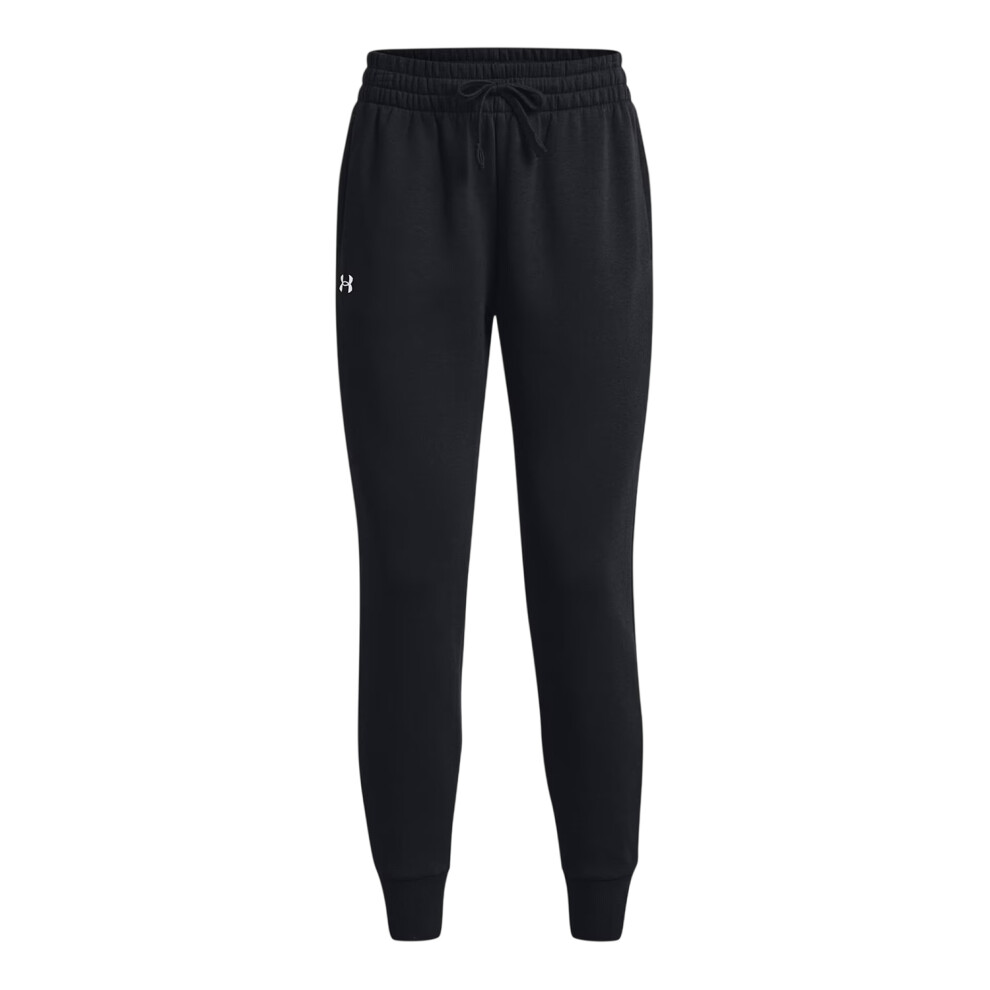 Under Armour (8 Uk R, Black) Womens/Ladies Rival Tapered Jogging Bottoms