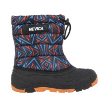 (11 UK Child, Orange/Blue) Nevica Childrens/Kids Explorer Geometric Winter Boots