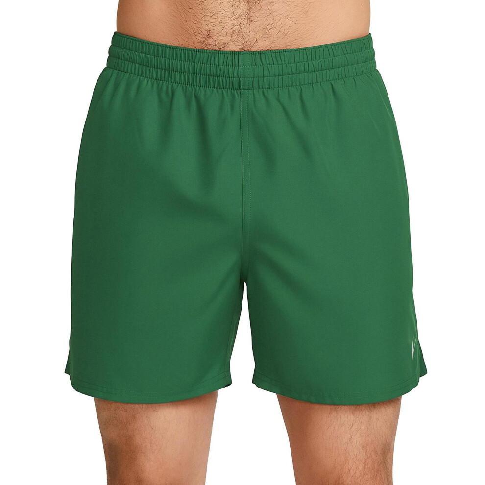 Nike (Xl, Malachite Green) Mens Embroidered Logo Regular Swim Shorts