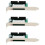 3X 40-Pin Cf Compact Flash Card to 3.5 Ide Converter Adapter Pci Bracket Back Panel 1