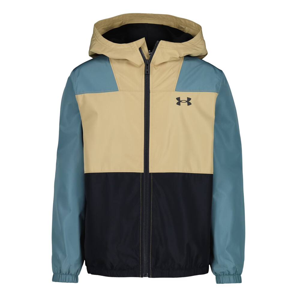 Under Armour (8-9 Years, Jasper) Childrens/Kids Colour Block Windbreaker