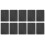10X M.2 NGFF () SSD to 2.5 Inch  Adapter Card 8mm Thickness Enclosure 1