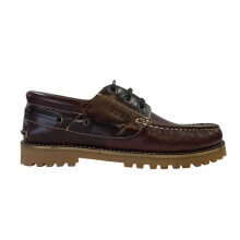 (10 UK, Bordeaux Red) Firetrap Mens Jose Classic Leather Shoes
