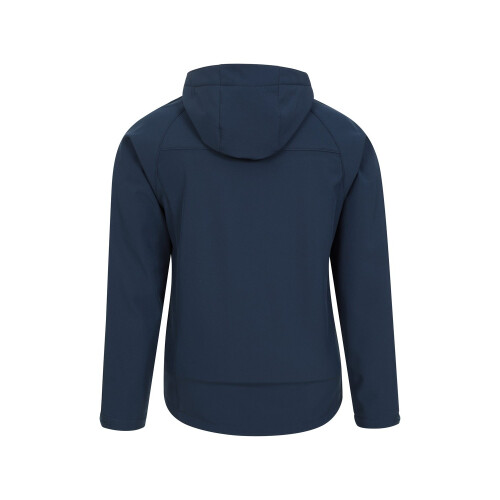 (XL, Blue) Mountain Warehouse Mens Exodus Waterproof Soft Shell Jacket 1