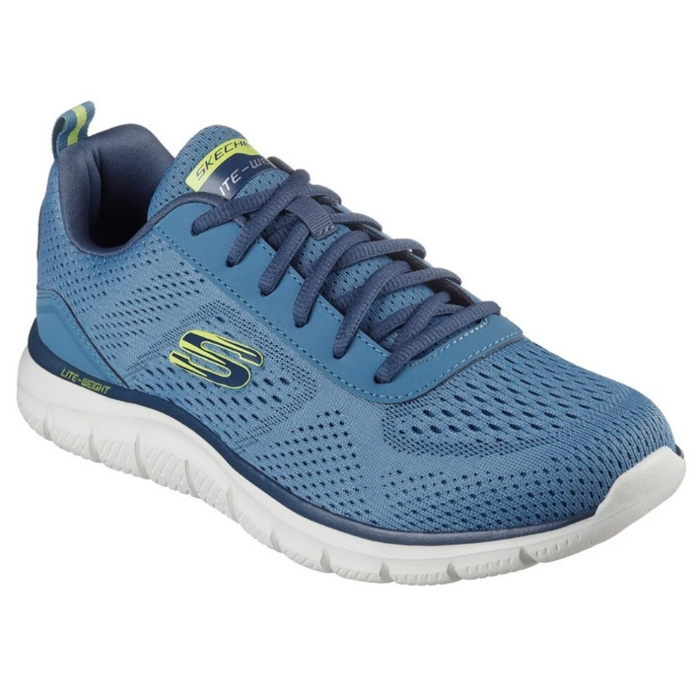 Skechers (6 Uk, Slate) Mens Leshur Trainers