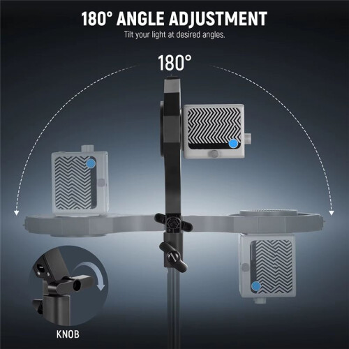 NEEWER Bowens Mount Adapter -  to Bowens Mount Converter  for HS60B/HS60C Handheld Video Lights 1