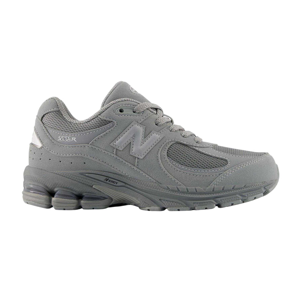 New Balance (5 Uk, Grey) Childrens/Kids 2002 Suede Trainers