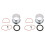 2X O Kit de Manga e Anel Do Cilindro Do Compressor de Ar Substitui o ArtesãO K-0650 1