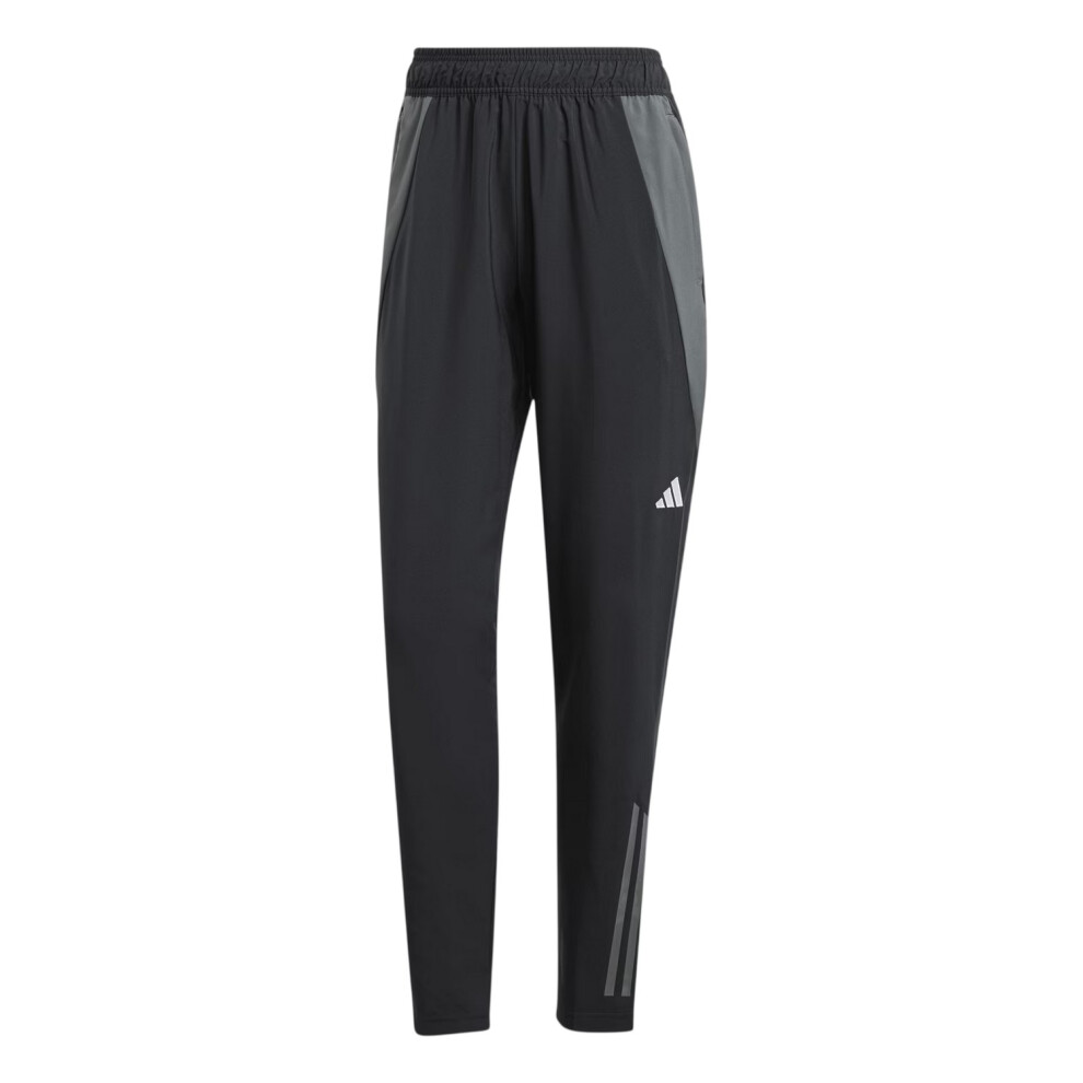 Adidas (10 Uk, Black/Dark Grey) Womens/Ladies Tiro 24 Training Tracksuit Bottoms