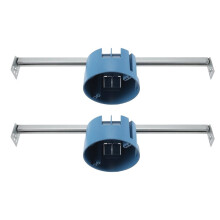 4 Pcs Ceiling Fan Brace Electrical Box 14.25 to 22.5 Inch Adjustable Electrical Box and Support Bar Fan Bracket