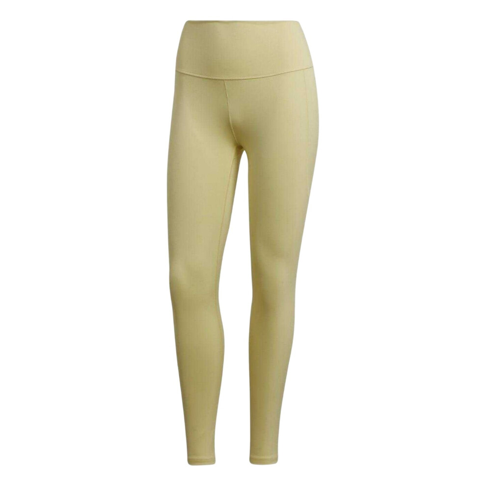Adidas (8 Uk R, Beige) Womens/Ladies 7/8 Leggings