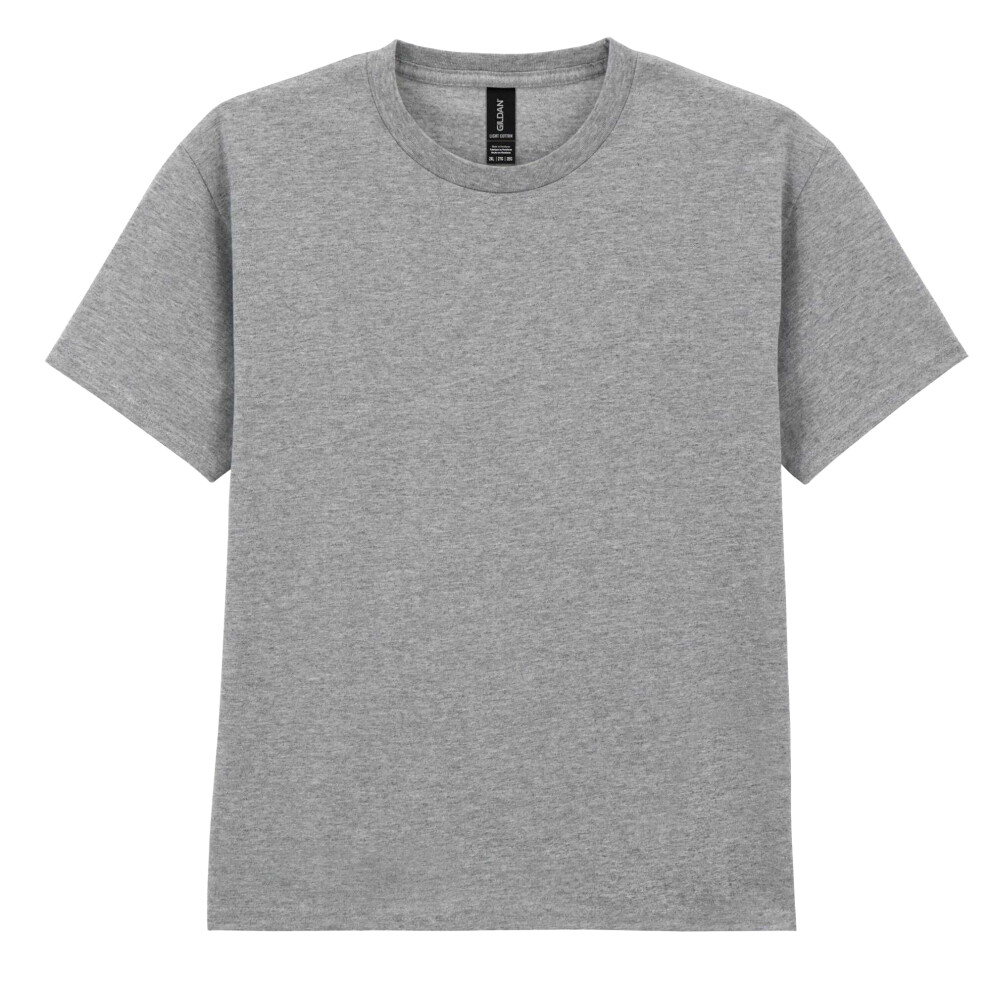 Gildan (2-4 Years, Sport Grey) Childrens/Kids Cotton Lightweight T-Shirt