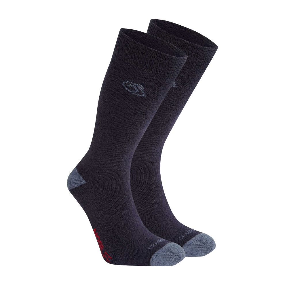 Craghoppers (3 Uk-5 Uk, Blue Navy/Blue Stone) Unisex Adult Insect Repellent Socks
