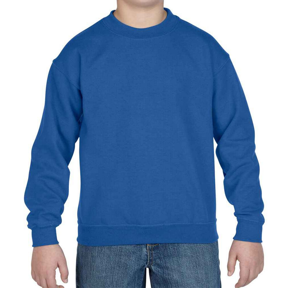 Gildan (12-13 Years, Royal Blue) Childrens/Kids Heavy Blend Drop Shoulder Sweatshirt