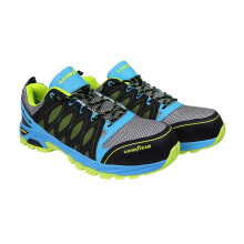 (10 UK, Multicoloured) Goodyear Mens Contrast Safety Shoes