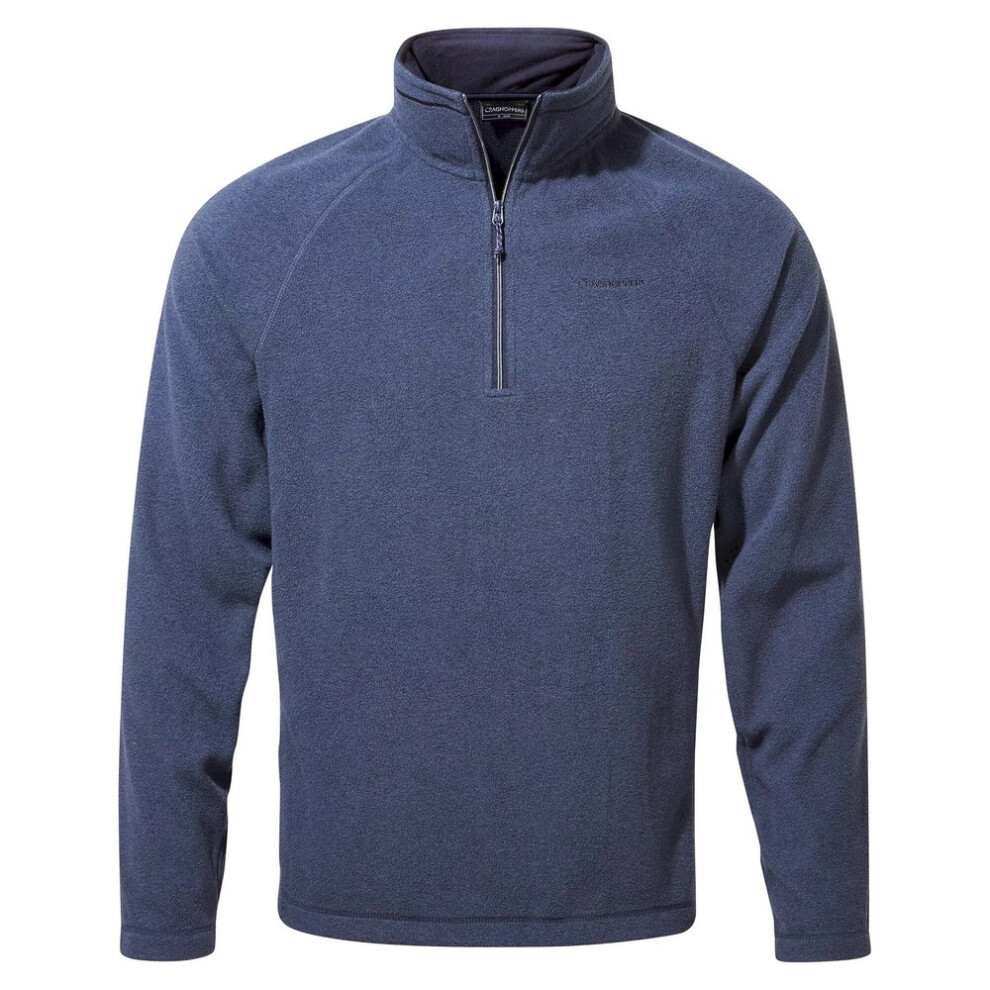 Craghoppers Men's Blue Corey Vi Half Zip Fleece Top - Navy Marl - 3XL - Navy Marl - 100% Polyester - Image 2