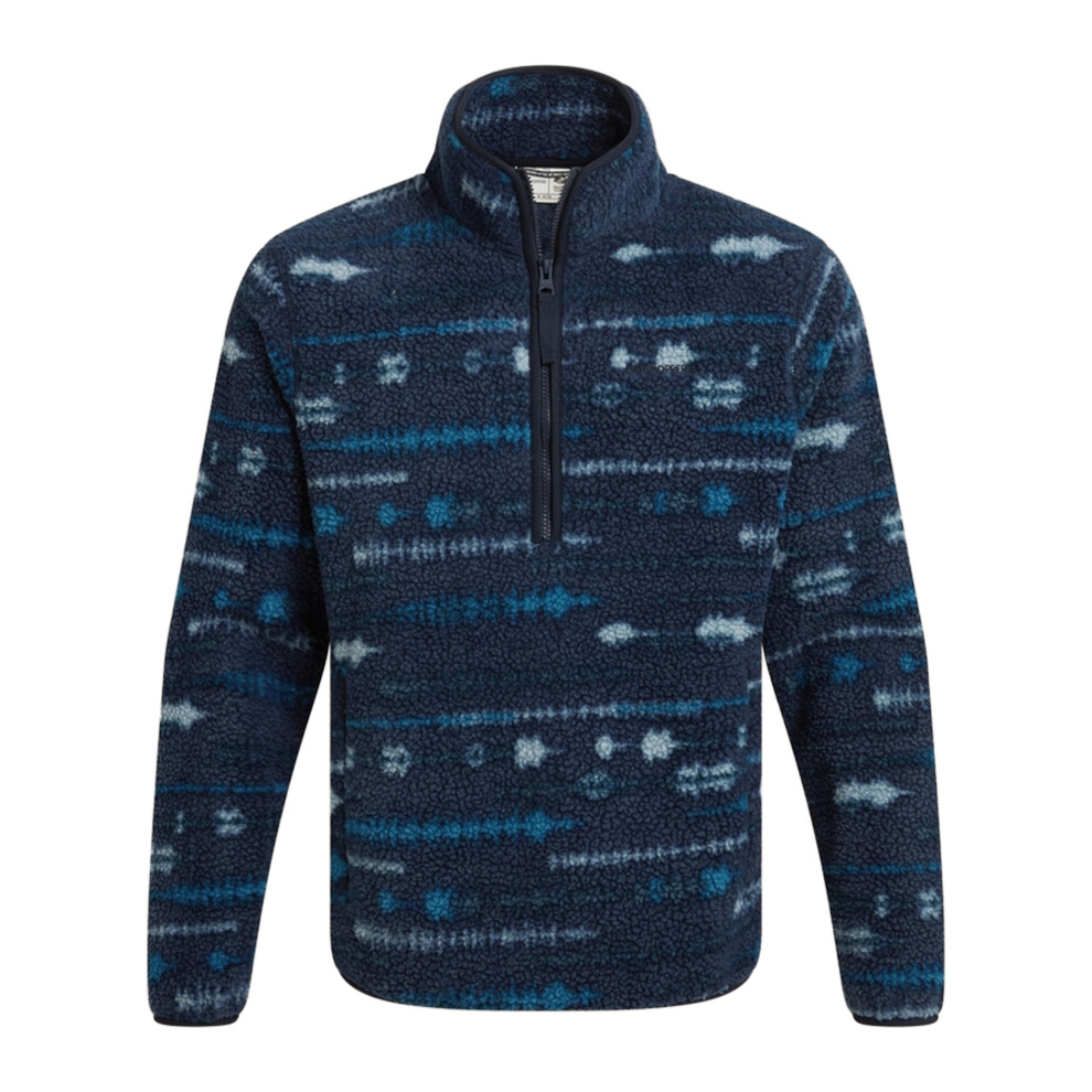 Craghoppers (Xl, Blue Navy) Mens National Trust Rawthey Landscape Fleece Top