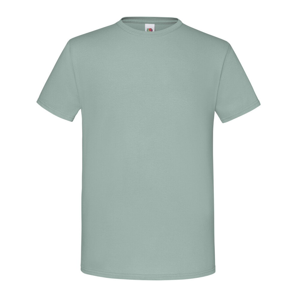 Fruit Of The Loom (Xl, Sage) Mens Iconic T-Shirt