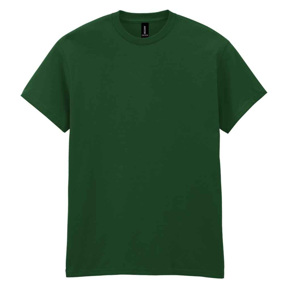 Gildan (Xxl, Forest) Mens Heavy Cotton T-Shirt