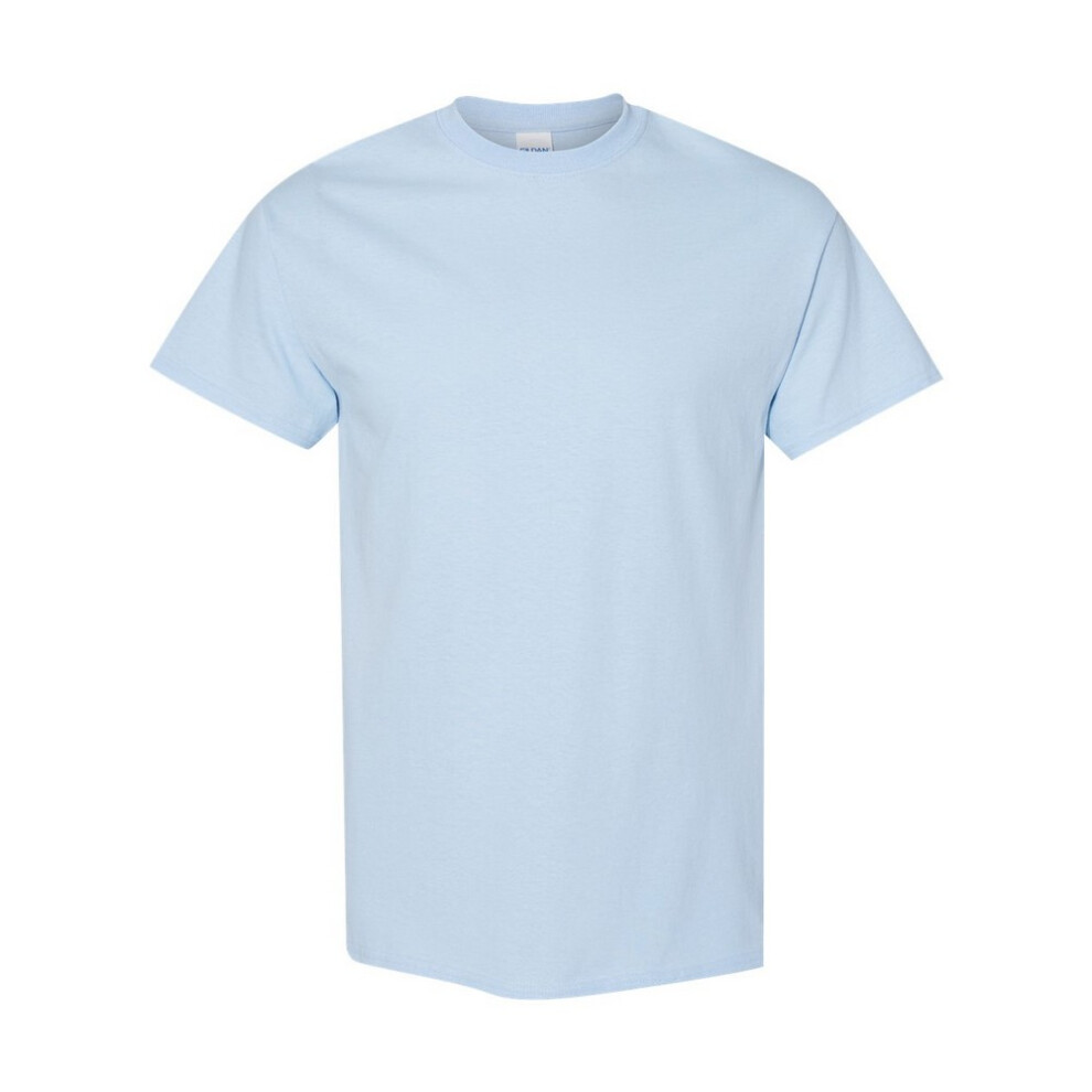 Gildan (Xl, Light Blue) Mens Heavy Cotton T-Shirt