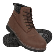 (10 UK, Dark Brown) Mountain Warehouse Mens Gorge Waterproof Boots