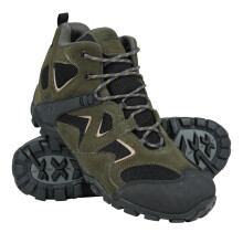 (7 UK, Green) Mountain Warehouse Mens Curlew Waterproof Low Profile Walking Boots