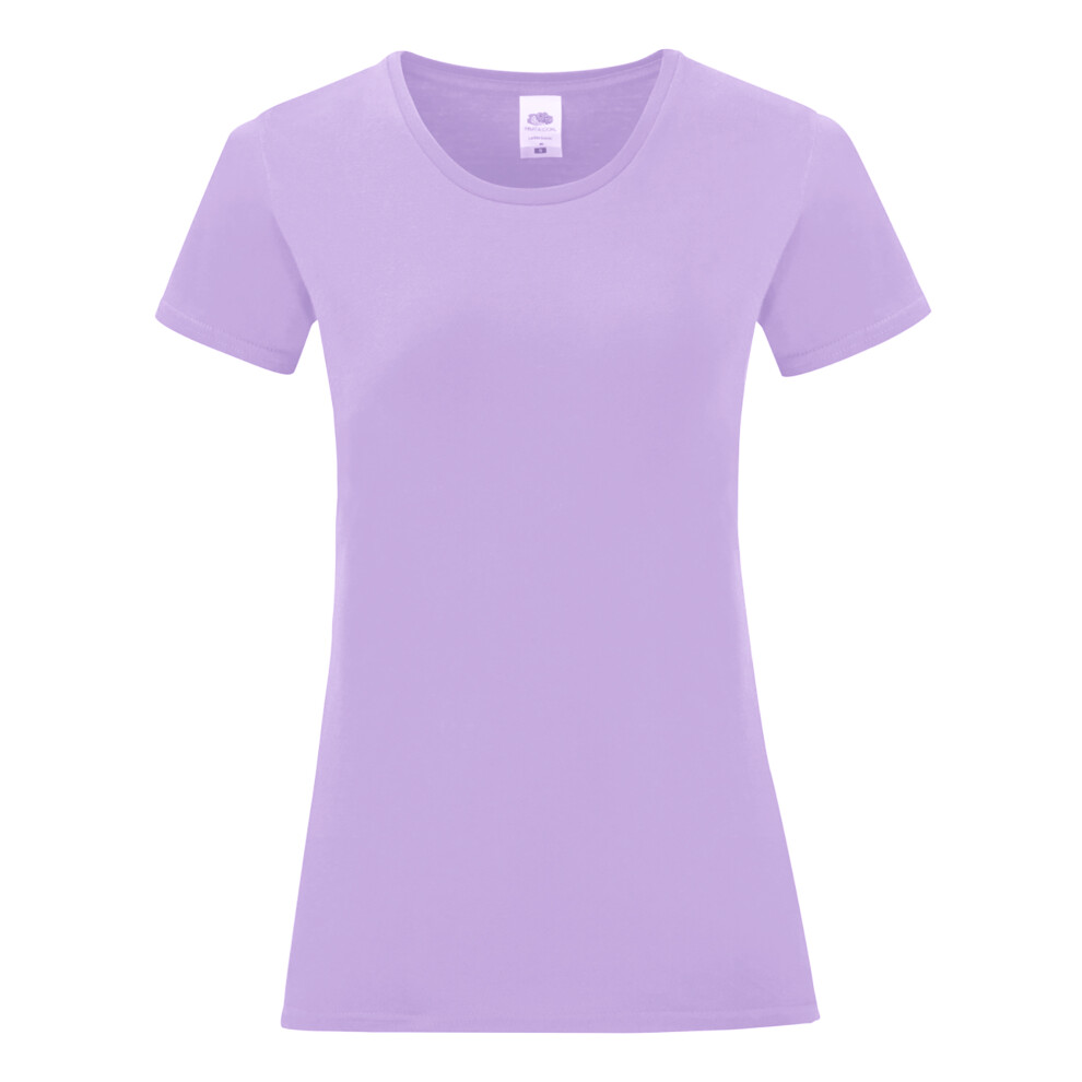 Fruit Of The Loom (Xxl, Soft Lavender) Womens/Ladies Iconic T-Shirt