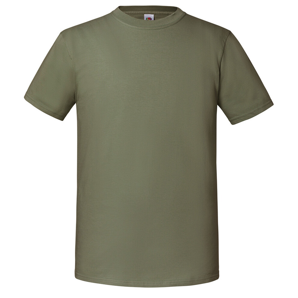 Fruit Of The Loom (Xl, Classic Olive) Mens Ringspun Premium T-Shirt