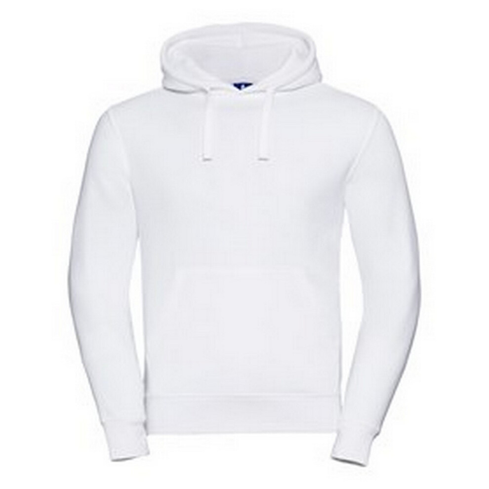 Russell (Xl, White) Mens Authentic Hoodie