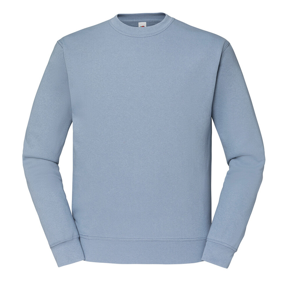 Fruit Of The Loom (M, Mineral Blue) Mens Classic Drop Shoulder Sweatshirt
