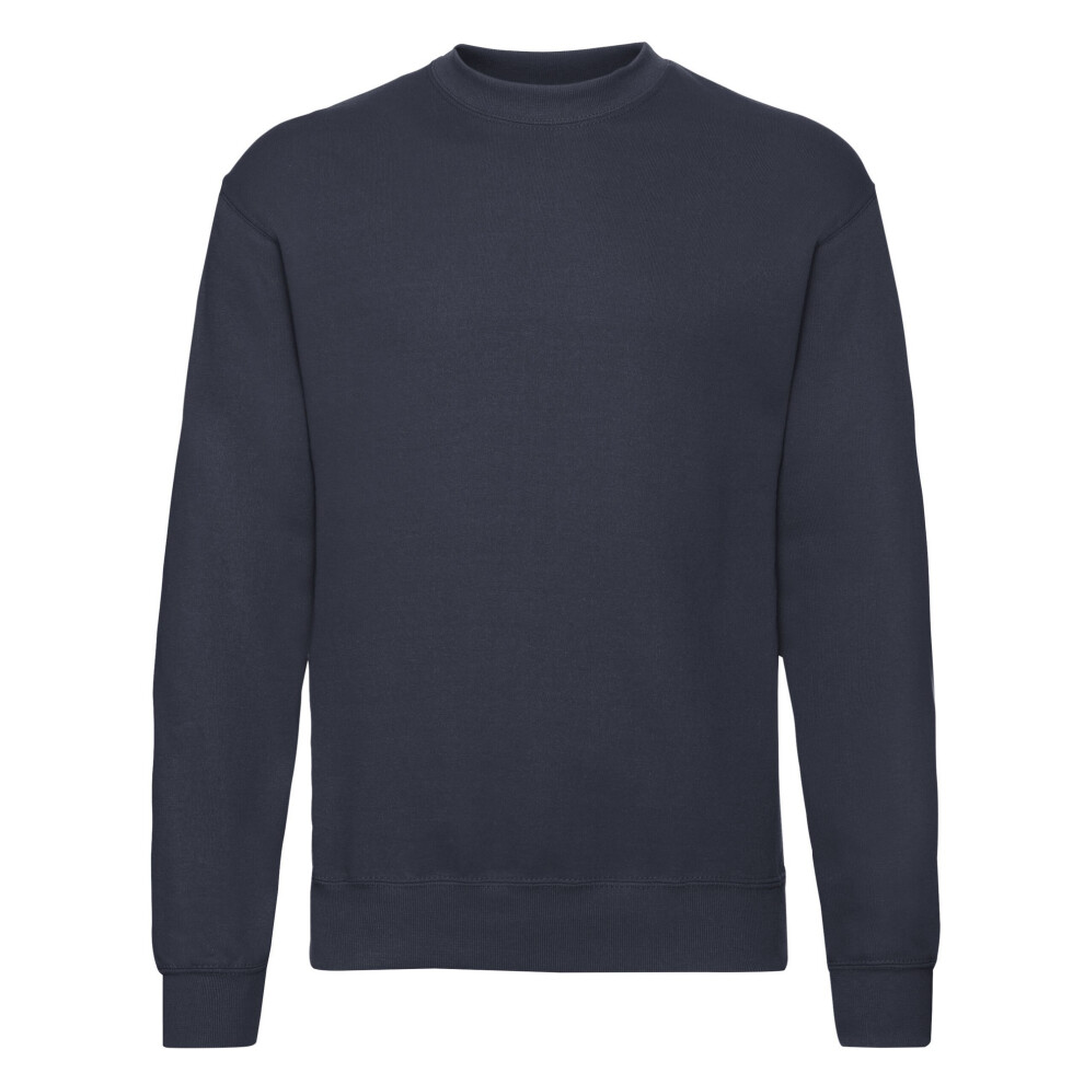 Fruit Of The Loom (Xxl, Deep Navy) Mens Classic Drop Shoulder Sweatshirt