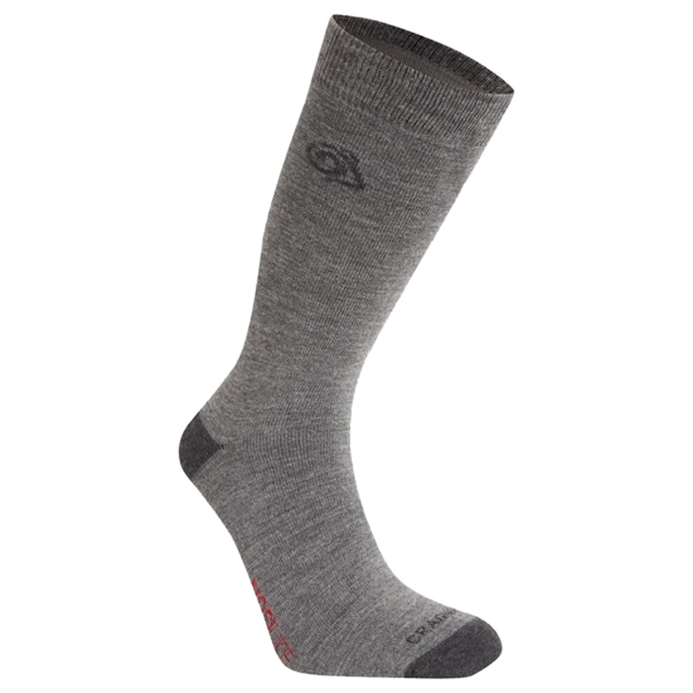 Craghoppers (9 Uk-12 Uk, Coast Grey) Unisex Adult Wool Blend Insect Repellent Boot Socks