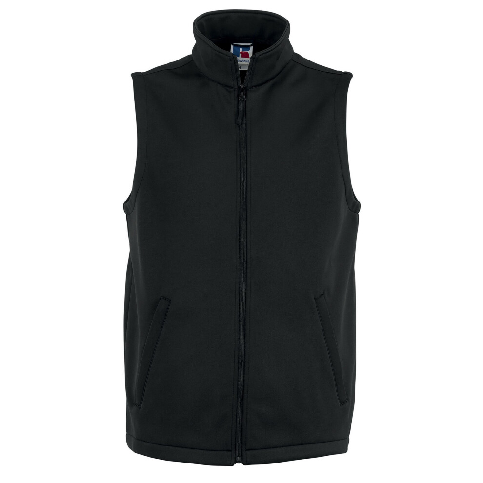 Russell (3Xl, Black) Mens Smart Softshell Gilet