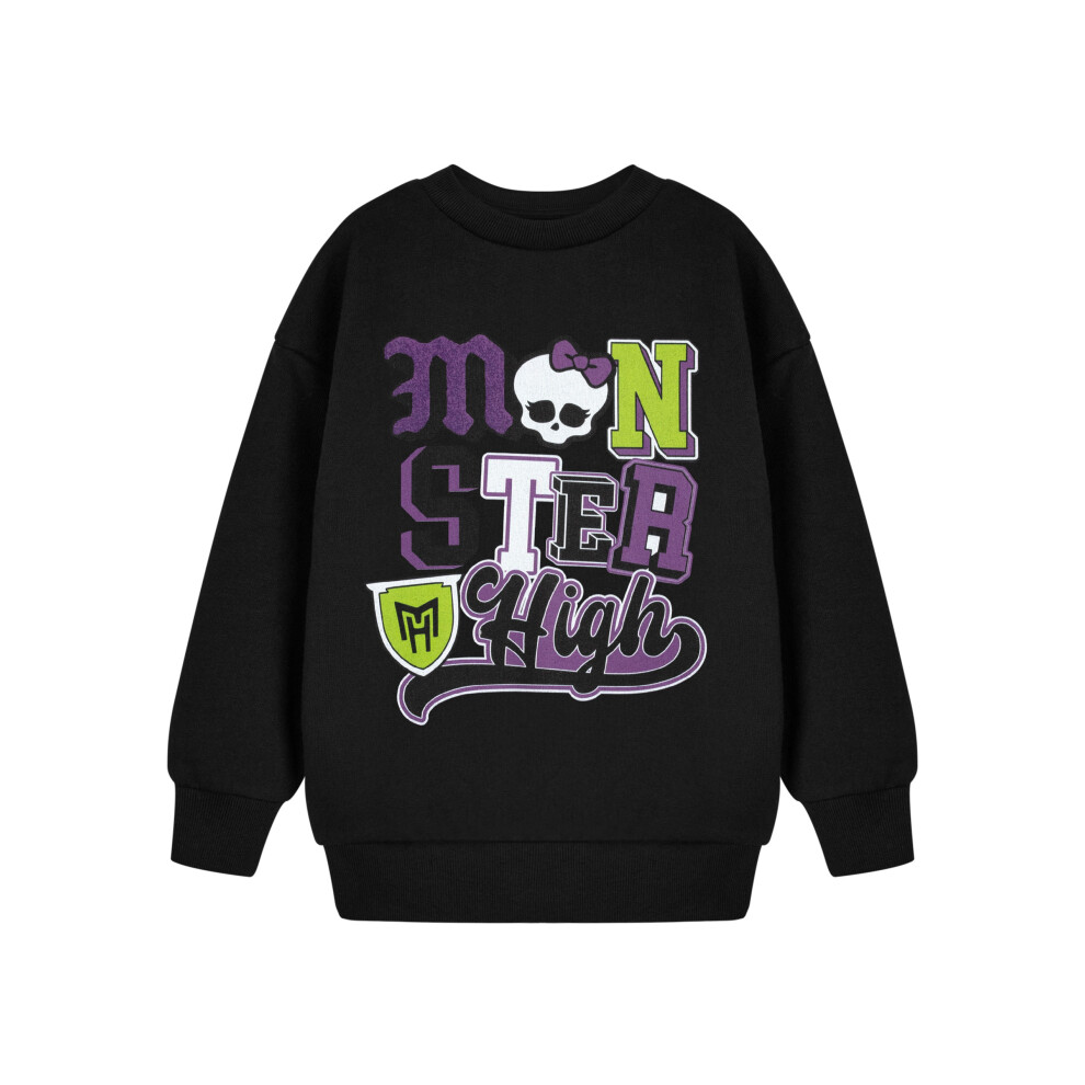 Monster High (3-4 Years) Sweatshirt (Girls Black)