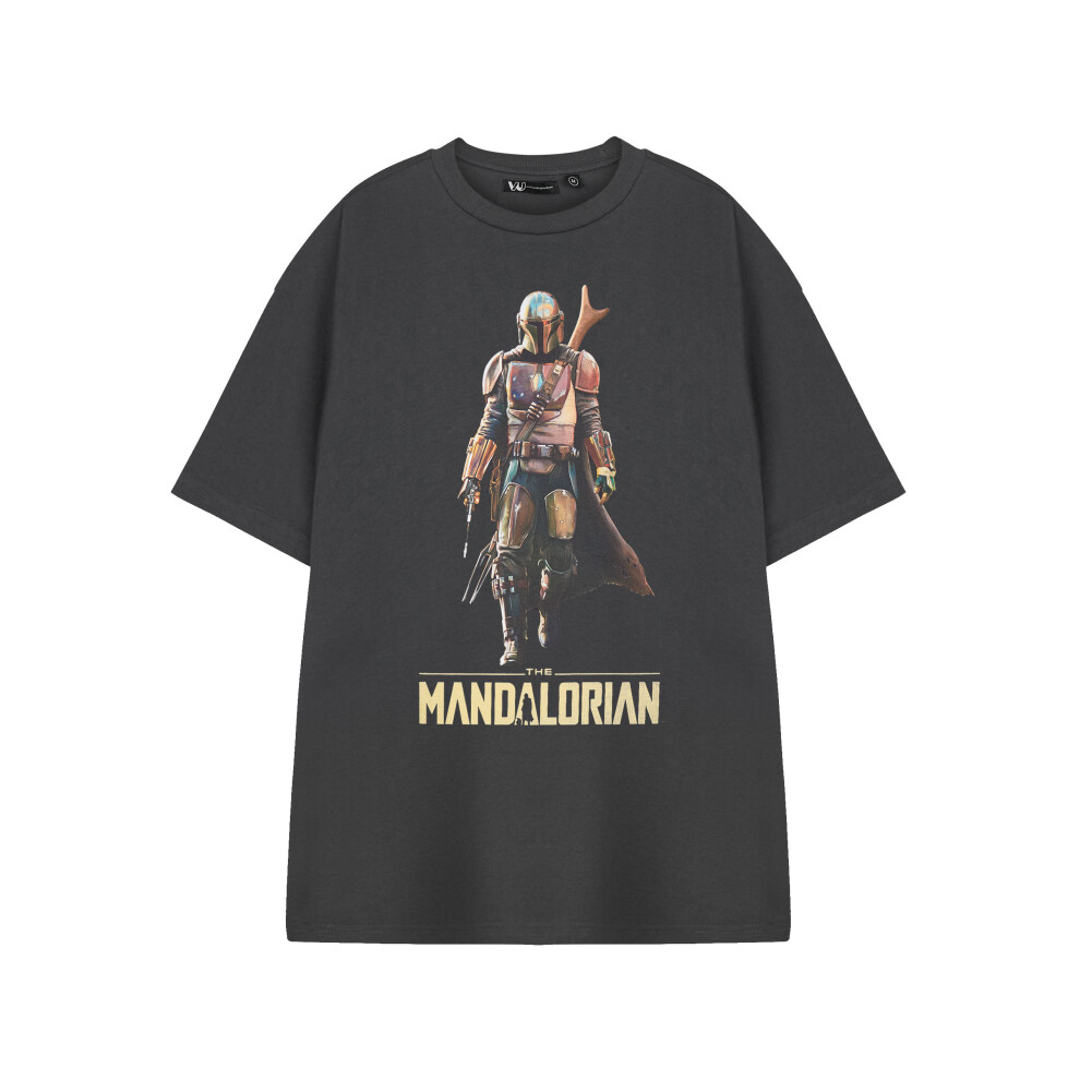 Star Wars (Xx-Large) Short Sleeved T-Shirt (Mens Grey)
