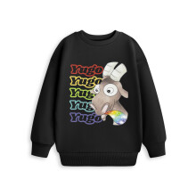 (5-6 Years) Show Me The Merch Yugo Sweatshirt (Unisex Kids Black)