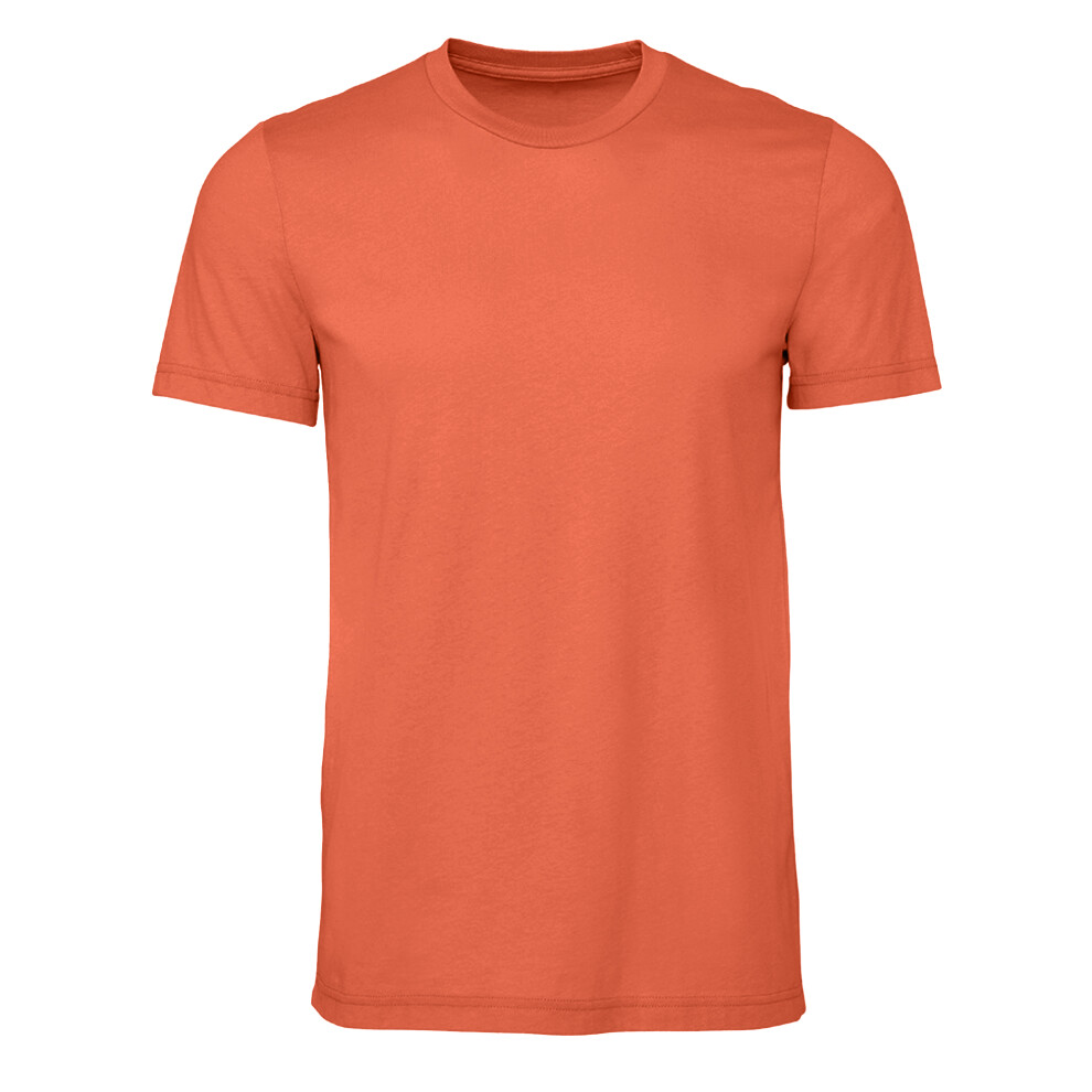Gildan (M, Orange) Mens Midweight Soft Touch T-Shirt