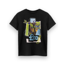 (7-8 Years) Teenage Mutant Ninja Turtles Short Sleeved T-Shirt (Boys Black)