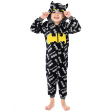 (13-14 Years) DC Comics Batman Onesie (Boys Grey)