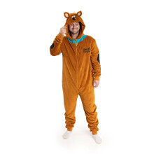 (X-Large) Scooby Doo Onesie (Unisex Brown)