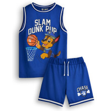 (5-6 Years) Paw Patrol 2 Piece Basketball Set (Boys Blue)