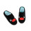 (5-6 UK) Pingu Mule Slippers (Unisex Black) 1