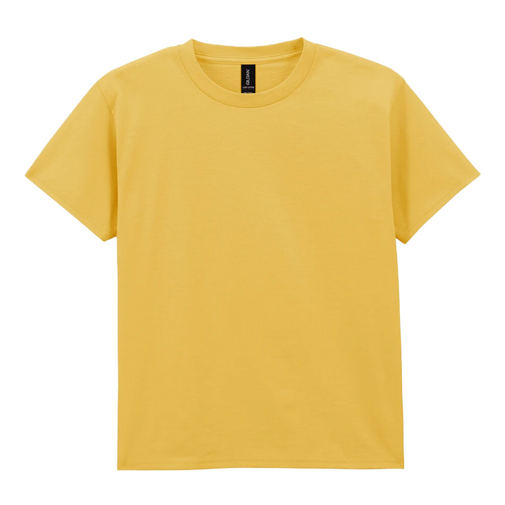 Gildan (5-6 Years, Daisy) Childrens/Kids Plain Lightweight T-Shirt