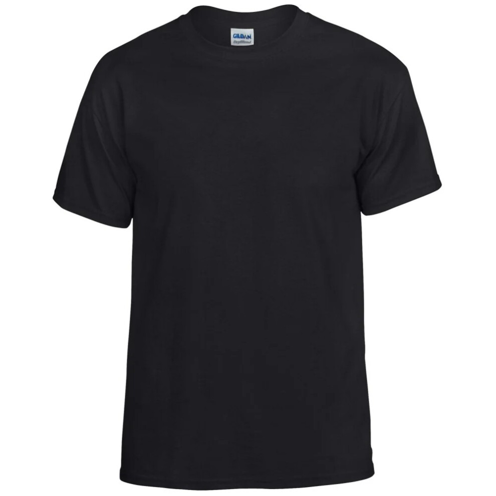 Gildan (3Xl, Black) Mens Plain Lightweight T-Shirt